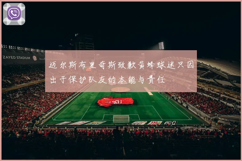 迈尔斯布里奇斯致歉黄蜂球迷只因出于保护队友的本能与责任